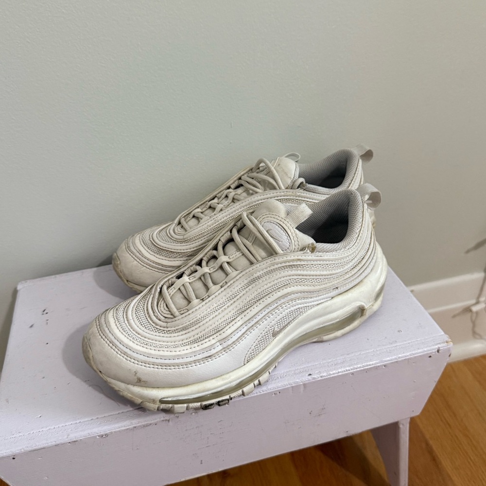 Nike White Air Max 97 Sneakers Size 6.5